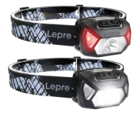 Lepro Zestaw 2x latarka czołowa 320014-2 2000lm - 1575364 - zdjęcie 1